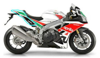Picture of AF1 RSV4 Tail Conversion Kit For Tuono V4 - M.WHT