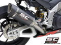 Picture of SC Project SC1-R Racing Slip-On (250mm can w/servo cable/butterfly) Carbon - MV-A27-VT90C