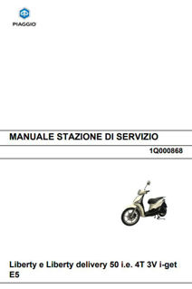 Picture of OEM Piaggio Workshop Manual - '20 Liberty 50 ie 4t 3v (Europe)