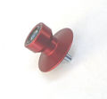 Picture of ValterMoto Italy 6mm RED Shielded Swingarm Spools In Aluminum AF1-VTSS02-Red (04)