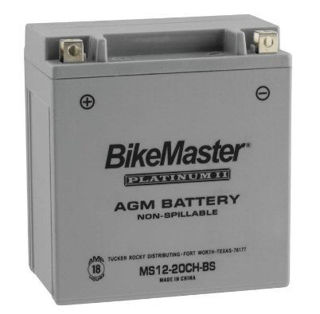 Picture of Bike Master Platinum Battery For Moto Guzzi - Big Blocks - MS12-20CH-BS-C (YTX20CH-BS)