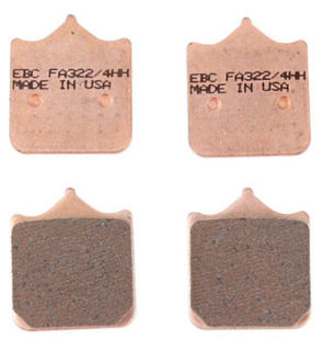Picture of EBC Sintered Front Brake Pads "Four Pad" - PUFA3224HH