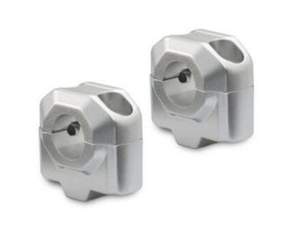 Picture of SW Motech 25mm Bar Riser Set, Silver for V7 e5's - TW-LEH.00.039.22001.25S *See Product Notes*