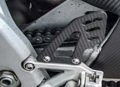 Picture of Maxi Carbon Matte Twill Carbon Fiber Driver's Heel Guards - APA634U