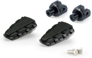Picture of Puig Trail 2.0 Rubber Coated Foot Pegs, Black - AF1-OF20853N-OF6864N